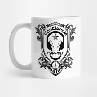 ConCiencia Podcast Big Shield Mug